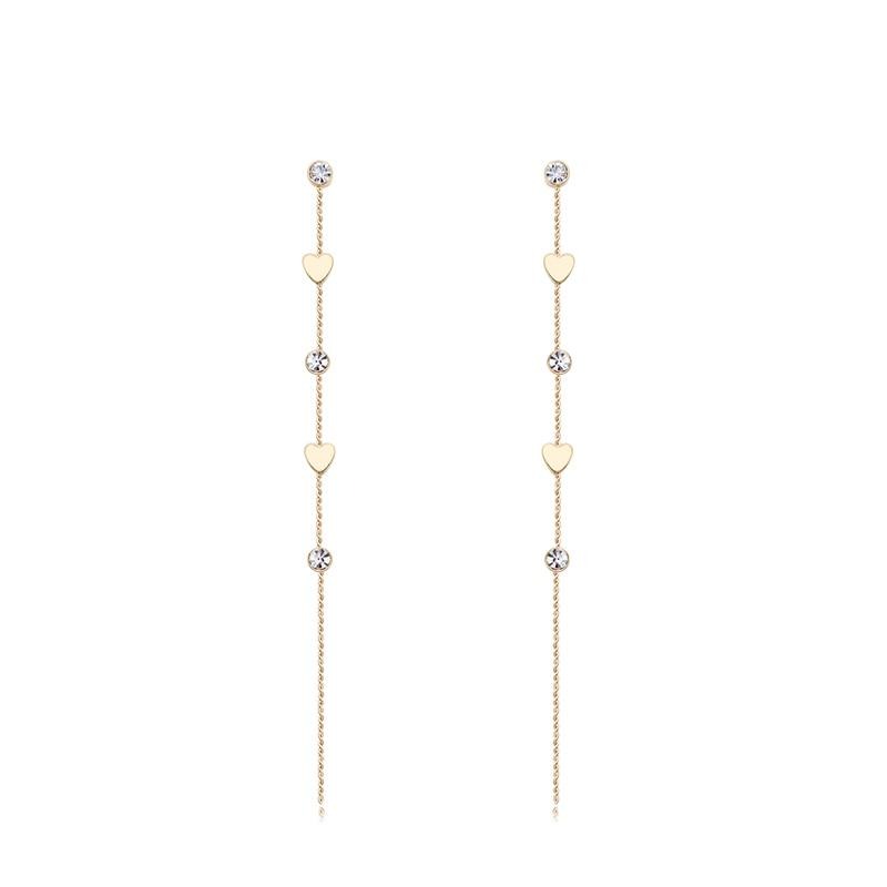 Firozabad Earrings Rose Gold by Ann Voyage