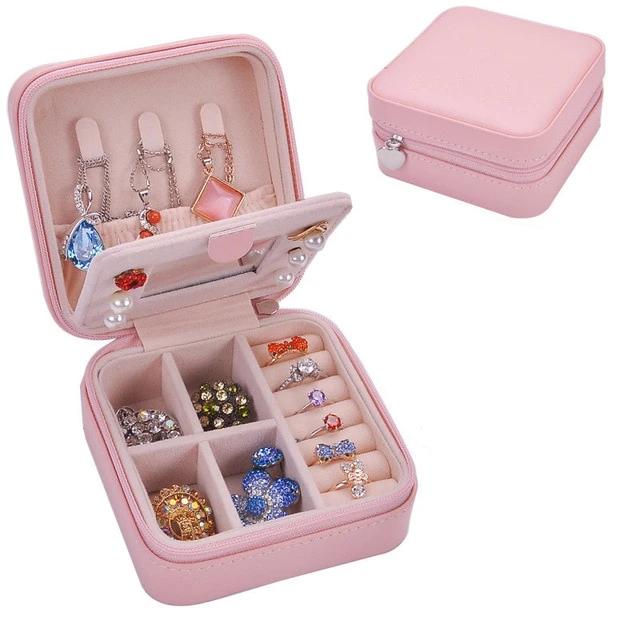 China Small Travel Jewelry Box for Women Manufacturer and Supplier